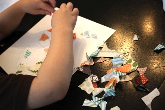 monogram craft for kids
